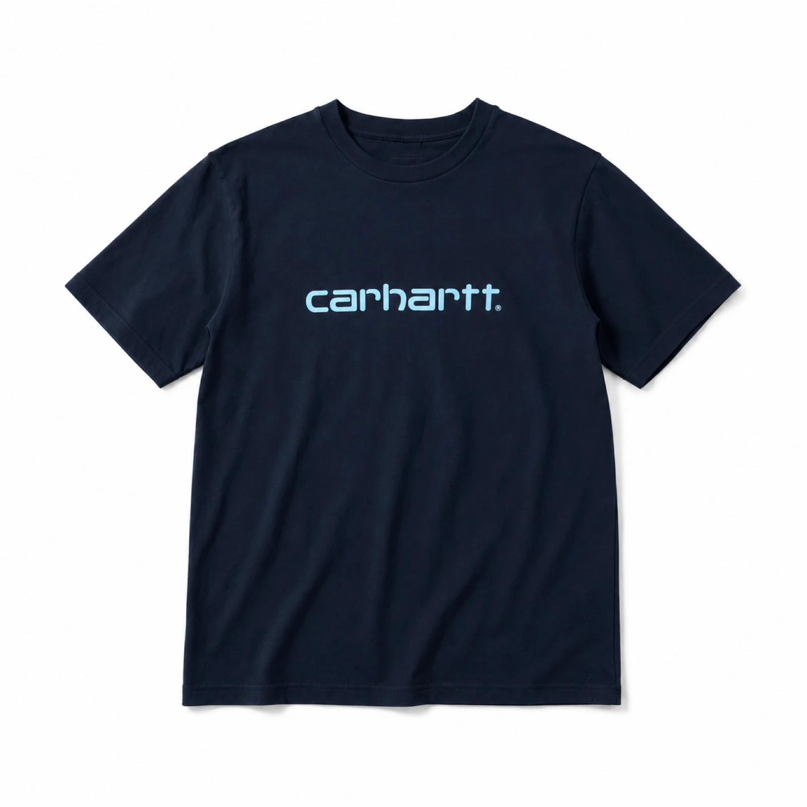 Camiseta Carhartt Negra con Logo | Básico Streetwear